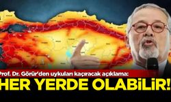 Prof. Dr. Görür'den uykuları kaçıracak açıklama