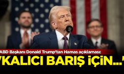 ABD Başkanı Donald Trump'tan Hamas açıklaması