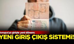 Avrupa'ya girişte yeni dönem: Yeni giriş çıkış sistemi!