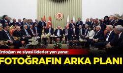 Erdoğan ve siyasi liderler yan yana: Fotoğrafın arka planı