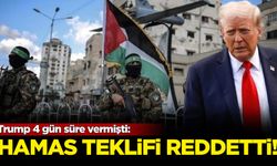 Trump 4 gün süre vermişti: Hamas teklifi reddetti!