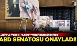 Suriye’ye yönelik “Sezar” yaptırımları kaldırıldı: ABD senatosu onayladı!