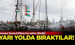 Avrupa Sumud Filosu'na sırtını döndü: