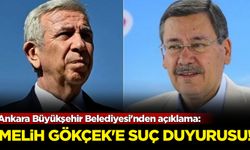 Ankara Büyükşehir Belediyesi'nden açıklama: Melih Gökçek'e suç duyurusu