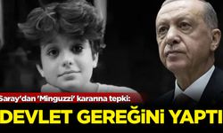 Saray'dan 'Minguzzi' kararına tepki: Devlet gereğini yaptı