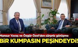 Mansur Yavaş ve Özgür Özel'den sürpriz görüşme