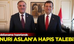 İBB Başkanvekili Nuri Aslan'a hapis talebi