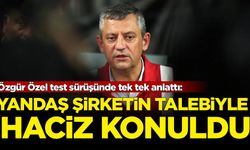 Özgür Özel test sürüşünde tek tek anlattı: Yandaş şirketin talebiyle haciz kondu