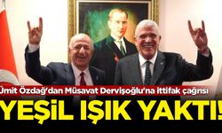 Ümit Özdağ'dan Müsavat Dervişoğlu'na ittifak çağrısı: Yeşil ışık yaktı!