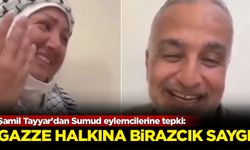 Şamil Tayyar'dan Sumud eylemcilerine tepki: Gazze halkına birazcık saygı