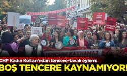 CHP Kadın Kolları’ndan tencere-tavalı eylem!