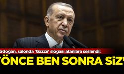 Erdoğan, salonda 'Gazze' sloganı atanlara seslendi: