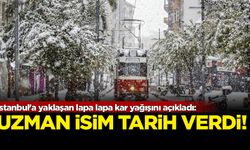 İstanbul'a yaklaşan lapa lapa kar yağışını açıkladı: Uzman isim tarih verdi