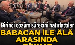 Birinci çözüm sürecini hatırlattılar: Babacan ile Âlâ arasında dikkat çeken diyalog