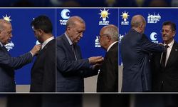 Üç belediye başkanı AK Parti'ye geçti! Rozetlerini Cumhurbaşkanı Erdoğan taktı