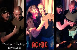 Dünya devi rock grubu AC/DC’den müzisyen Cenk Tevet’e teklif! Gel bizimle çalış