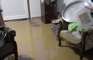 Düzce'de sağanak: dereler taştı, evleri su bastı