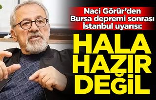 Naci Görür'den iki ile deprem uyarısı