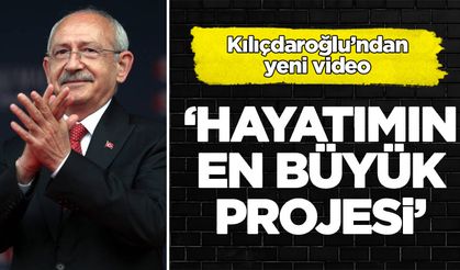 Kılıçdaroğlu yeni projesini duyurdu