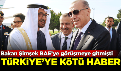 BAE'den Türkiye'ye kötü haber! Mehmet Şimşek ziyarete gitmişti...