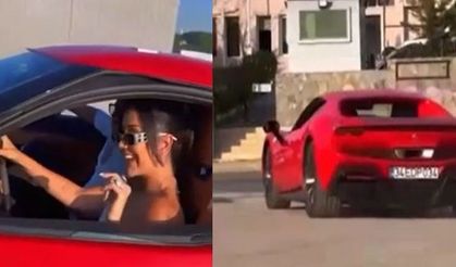 Mal varlığına el konulan Dilan Polat, Ferrari'sinden de oldu