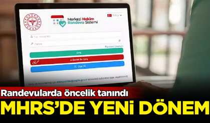 MHRS'de yeni dönem! Randevularda öncelik tanındı
