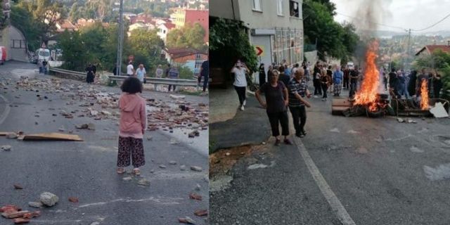 Beykoz’da kentsel dönüşüm baskını: Mahalleli yola barikat kurdu!