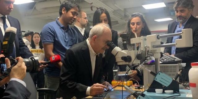 CHP lideri Kemal Kılıçdaroğlu ABD'de! MIT'yi ziyaret etti