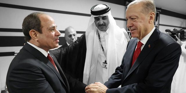 'Erdoğan ve Sisi' görüşmesine çok sert tepki: Tükürdüğü suratı yalıyor