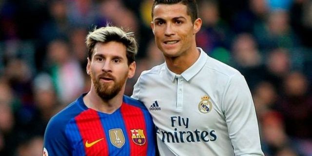 Messi ve Ronaldo'dan ortak paylaşım