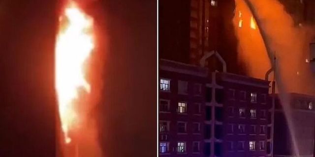 Çin'de Sincan'ın Urumçi kentinde karantinadaki apartmanda yangın: 10 kişi öldü