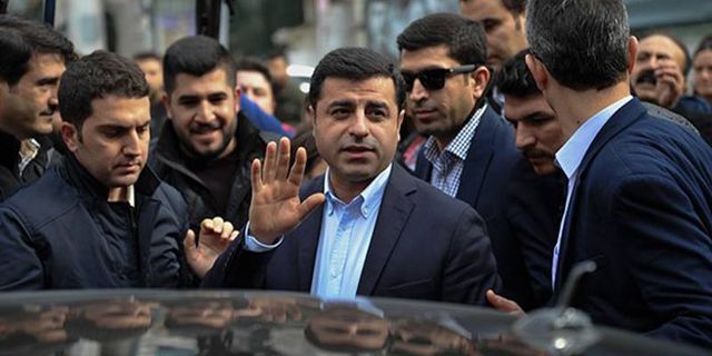 Demirtaş: Erdoğan'a destek kararı alsak, öğlen yemeğini Saray'da yerim