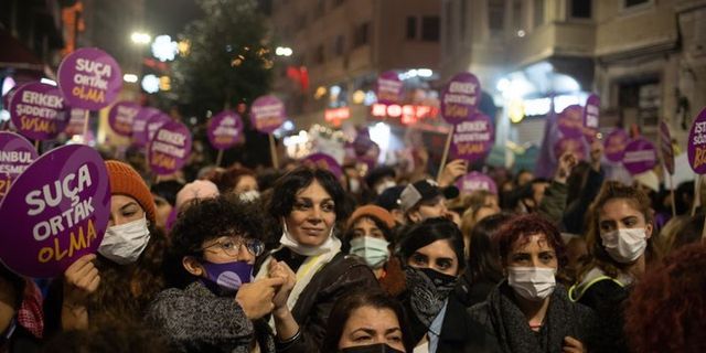 Taksim kadınlara yasak! Polisten sert müdahale