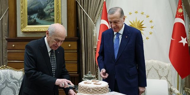 Cumhurbaşkanı Erdoğan, Devlet Bahçeli'nin doğum gününü kutladı