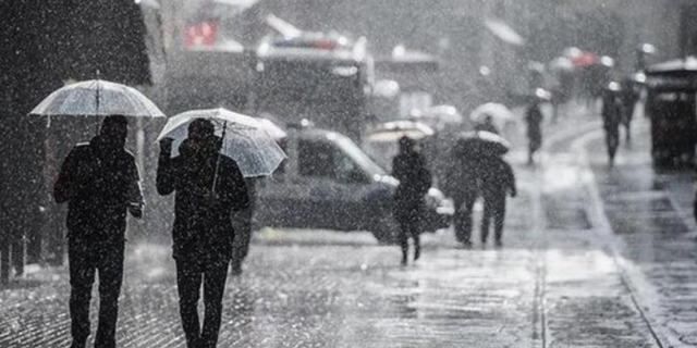 Meteoroloji'den il il 'kuvvetli yağış' uyarısı