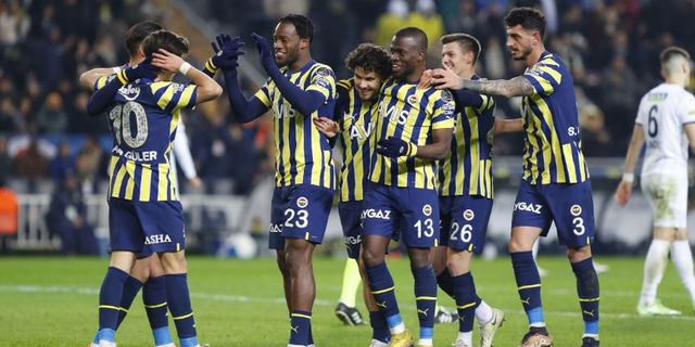 Fenerbahçe'de Valencia'nın gecesi: 5-1