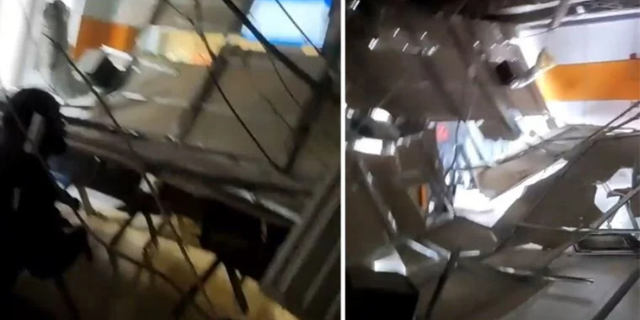 Sultangazi'de Nüfus Müdürlüğü'nün tavanı çöktü