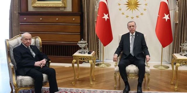 Erdoğan ile Bahçeli görüştü