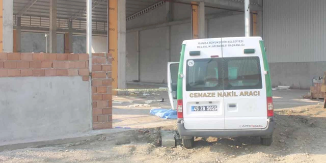 Manisa'da bir inşaat işçisi öldü