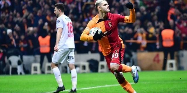 Galatasaray galibiyet serisini 11'e çıkardı: 3-2