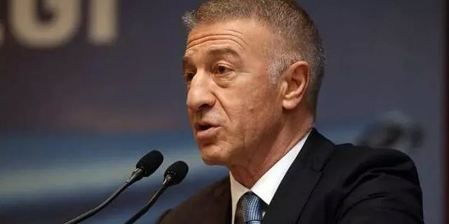 Trabzonspor Başkanı Ahmet Ağaoğlu'ndan istifa açıklaması