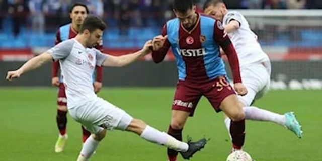 Trabzonspor'un 36 maçlık serisi sona erdi!