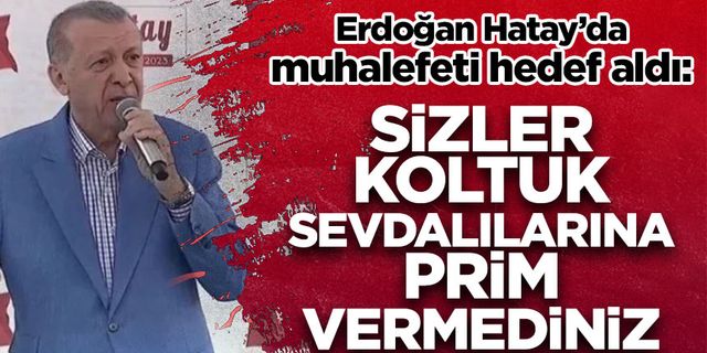 Erdoğan: Biz kimseyi tercihlerinden ötürü aşağılamıyoruz
