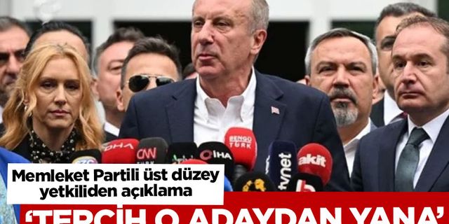 Memleket Partisi'nden 'ikinci tur' açıklaması: Tavır Kılıçdaroğlu'ndan yana