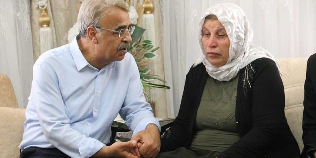 HDP Eş Genel Başkanı Mithat Sancar'dan Emine Şenyaşar’a ziyaret