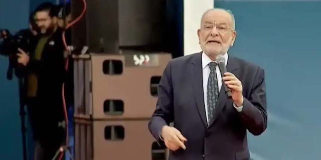 Millet İttifakı liderlerinden Karamollaoğlu, İstanbul mitinginde konuştu!
