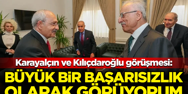 Murat Karayalçın, Kılıçdaroğlu ile yaptıkları görüşmeyi anlattı