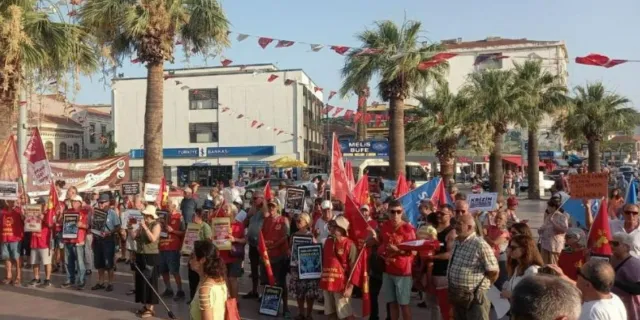 Balıkesir'de zam protestosu! Krizin faturasını zenginler ödesin