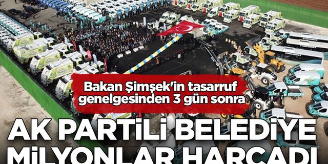 'Kiralık araç yok' açıklaması yapan AK Partili belediyeden milyonluk ihale