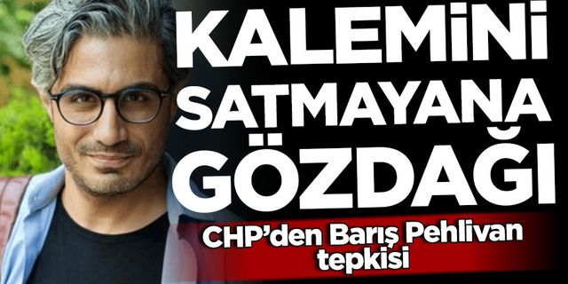 Veli Ağbaba'dan Barış Pehlivan açıklaması: Kalemini satmayanlara gözdağı